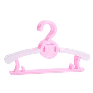 5/10/20PCS Baby Hangers for Clothes Clothing Organizer Rack Cartoon  Portable Kids Clothes Windproof Drying Rack Home Storage