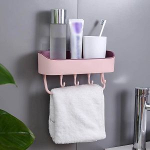 ODesign Adhesive Shower Caddy Basket Shelf with Ghana