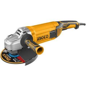 Ingco AG24008 Angle Grinder - 2400W - Yellow/Black