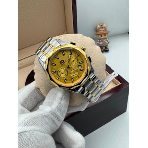 Na Stainless Steel Quartz Wrist Watch - Analog  - Silver black