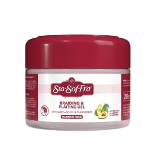 Sta-Sof-Fro  Braiding & Plaiting Gel (Avocado Oil & Camomile) - 250g