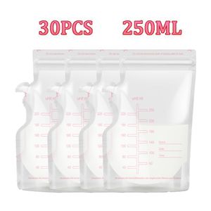 Breast Milk Storage Bags 30 Pieces Milk Storage Bags 250ml Milk Bags