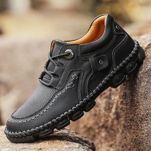 Fashion Mens Casual Half Shoes Party Footwear-Black Half Shoe For