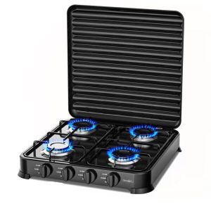 Decakila 4 In 1  KMGS010B Gas Stove - Black