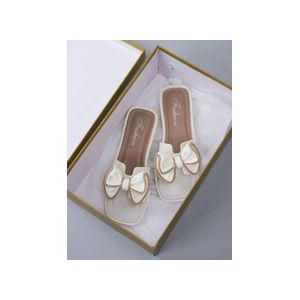 ZG "Eternal Grace" Women's Flat Sandals white