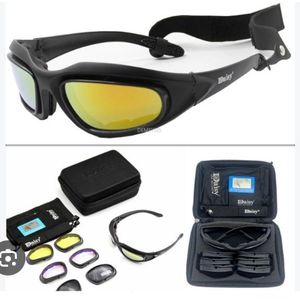 AD Anti Dust, Fog, Wind or Heat UV Sunglasses Set - Black