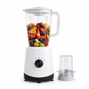H&A 1.5L Blender with Grinder 500W B361 - White