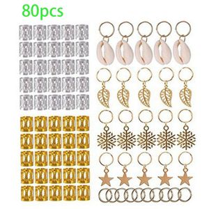 100pcs Hair Jewelry Braid Rings Cuffs Pendants Dreadlocks Beads Accessories  UK