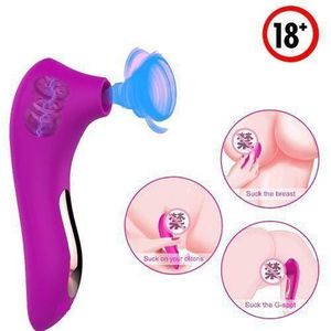 Female Clit Vagina Sucking VibratorSucker Sucking Vibrator Sex Toy Thrusting G-Spot Clitoris Stimulator Nipples Oral Licking Adult Foreplay Teasing for Women Couple Solo Masturbators with Vibrating Rechargeable Vibrating Clit Sucking Toy-Purple 