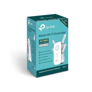 TP-Link RE650 AC2600 WiFi Range Extender – Dual Band Signal Booster with Gigabit Port