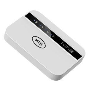 MTN Broadband 4G LTE Wi-Fi 6 Portable Pocket MiFi (ZLT M36) - 150Mbps - White