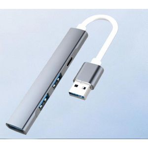 4 In 1 USB&Type-C Hub Multiport Adapter USB 3.0 OTG Splitter Fast Data Dock Station For Laptop MacBook Android