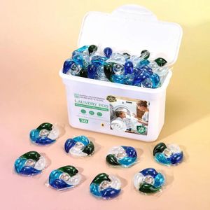 30 Liquid Detergent Laundry Pods- Multicolor 