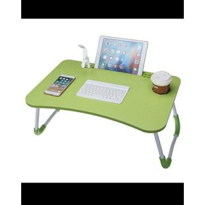 Foldable laptop table USB-Green