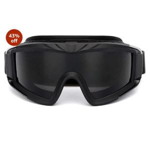AD Anti Dust, Fog, Wind or Heat UV Sunglasses Set - Black