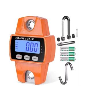 Scalewatcher Multi-functional Electronic Hanging Weighing/Measuring Scale With Led Display - Industrial Hook Scale Clinics Farm Market Commercial Weight Scale - Multicolor 