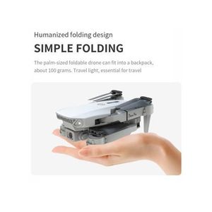 Folding Drone 480P Dual Cameras Remote Control WiFi Transmission Video FPV Drones RC
