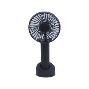 Mini Handheld USB Rechargeable Fan - Black