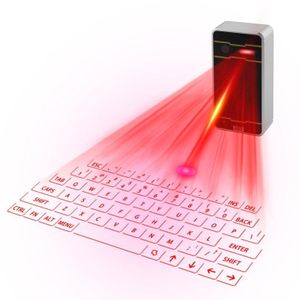 JHP-Best Portable Virtual Lasers Keyboard Mouse - Silver