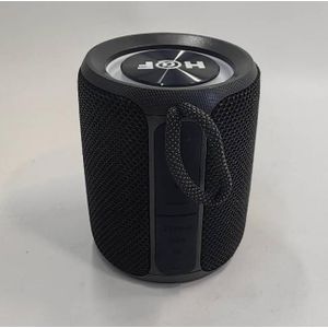 Portable Super Bass Loud Bluetooth Speaker with RGB Light-GU221-Black