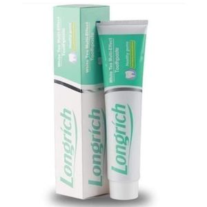 Longrich  Fluoride-Free White Tea Multi-Effect Teeth Whitening Toothpaste – 200g