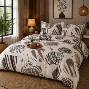 3-piece Flat Double Size Bed Sheet Set - Multicolor