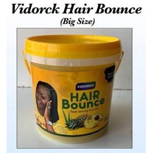 Vidorck Hair Bounce Cream - Big Size (Premium Quality) with Avocado, Pineapple, and Plant Extracts - 650g
