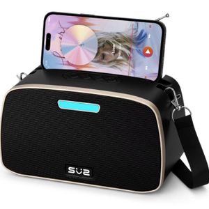 AD 2 in 1 Portable Solar  Sound Box Bluetooth Player - Multicolour