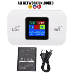 Wireless 4G/5G Mobile WiFi Router 150Mbps Pocket MiFi Modem with Sim Card Slot D W0022 5G