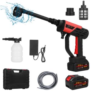 21V Cordless Pressure Washer, 6-in-1 Nozzle