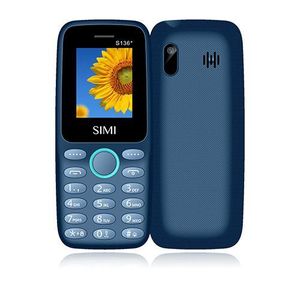 SIMI S136+ 1.77inch Feature Phone Dual SIM Card 1050mAh