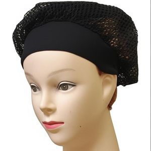 Hairnet Mesh – Durable & Breathable Hair Nets- Multicolored (Black)