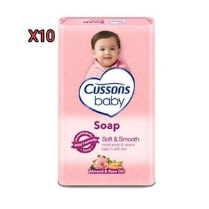 Cussons Baby Soap Soft & Smooth 60g X10 Pieces