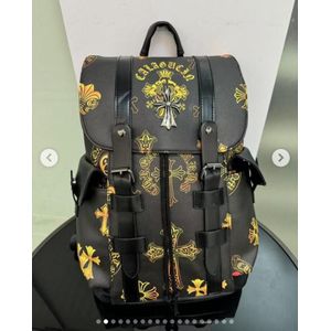 AD Vintage Leather Backpack - Black