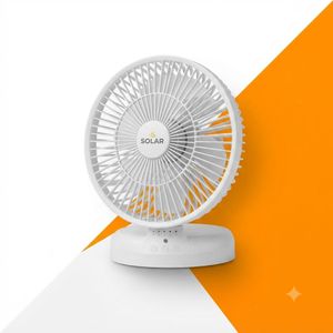 Enjoy 8 inch Portable Fan 4 wind speeds Rechargeable Portable Fans iWin Mini Fan 