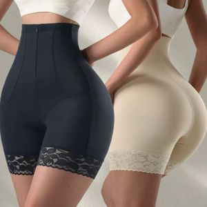 Clothes Of Skin High-Waist Lifting Shapewear Shorts - Black/Cream