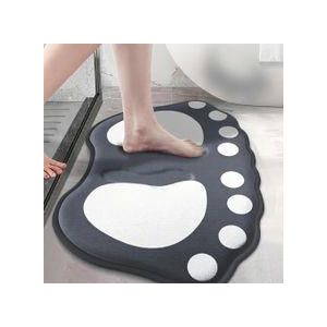 EiFESS Bath mat anti slip bathroom mat claw pattern bathroom carpet Rugs