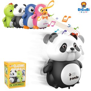 Digabi Baby Musical Panda Toys for 0-3 3-6-12 Months Infants Tummy Time Toys Newborn Development Music Crawling Walking Toys 1 2 3 Year Old Boys Girls Birthday