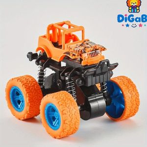Digabi Monster Truck Toys - Friction Powered Toy Cars Push and Go Vehicles for Toddlers Kids Best Christmas Birthday Party Gift for Boys Girls Aged 3+