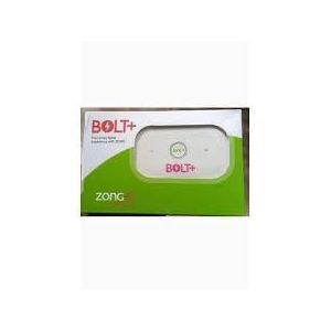 Zong Bolt+ 4G LTE Mobile Wi-Fi Hotspot (model Huawei E5573Cs-322) is a pocket-sized mobile broadband router designed for high-speed internet 