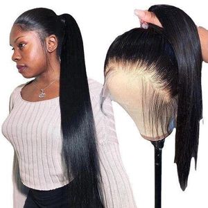 Wig ladies black long straight hair (can change shape)