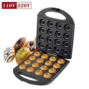 16 Piece Slot Doughnut/Donut Maker - Black