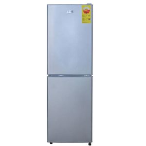Nasco 158 Litre Bottom Freezer Double Door Refrigerator - Grey