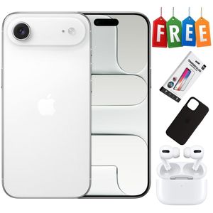 Apple iPhone 17 Air - eSim – 256GB – 8GB RAM – 6.1" – 48MP Camera – 5G – Cloud White + FREE Accessories