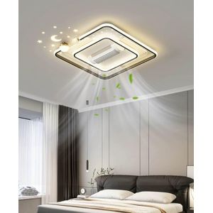 Ceiling Light with Fan like A.C and Bluetooth Speaker  – 50cm long x 50cm wide 
