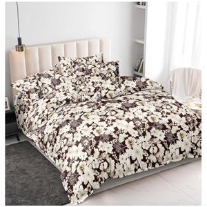 Two bedsheets With 4 Pillow Cases - Multicolor
