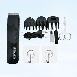 Smart Rechargeable Hair Trimmer/Shaving Machine comes , Oil bottle ,Brush ,Charging cable & User Guide- Black