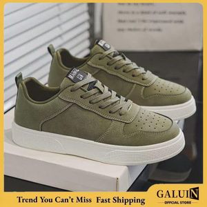 GALUIN Men's shoes sports shoes skateboard shoes running casual shoes -Green