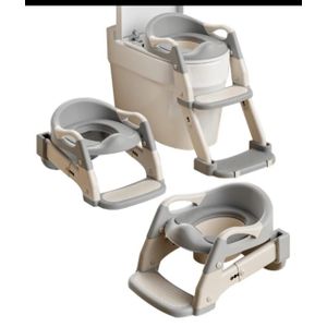 Adjustable Potty Training Seat with Step Stroller Ladder - Multi