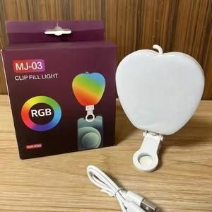 Other MJ-03 RGB Clip Fill Light -Portable LED Selfie and Video Light